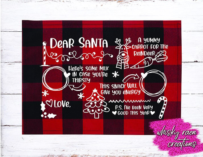 Dear Santa Placemat